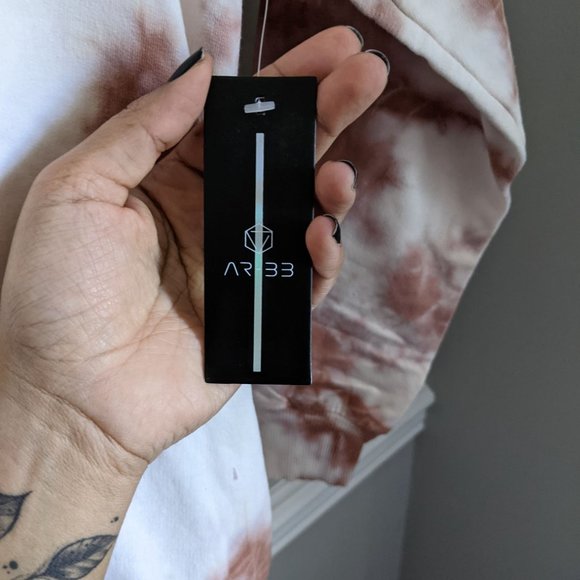 AR-33 Coco Vanilla Tie Dye‎ Pullover Top Size S - Picture 4 of 9